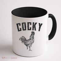 Cocky Rooster Coffee Mug thumb 1