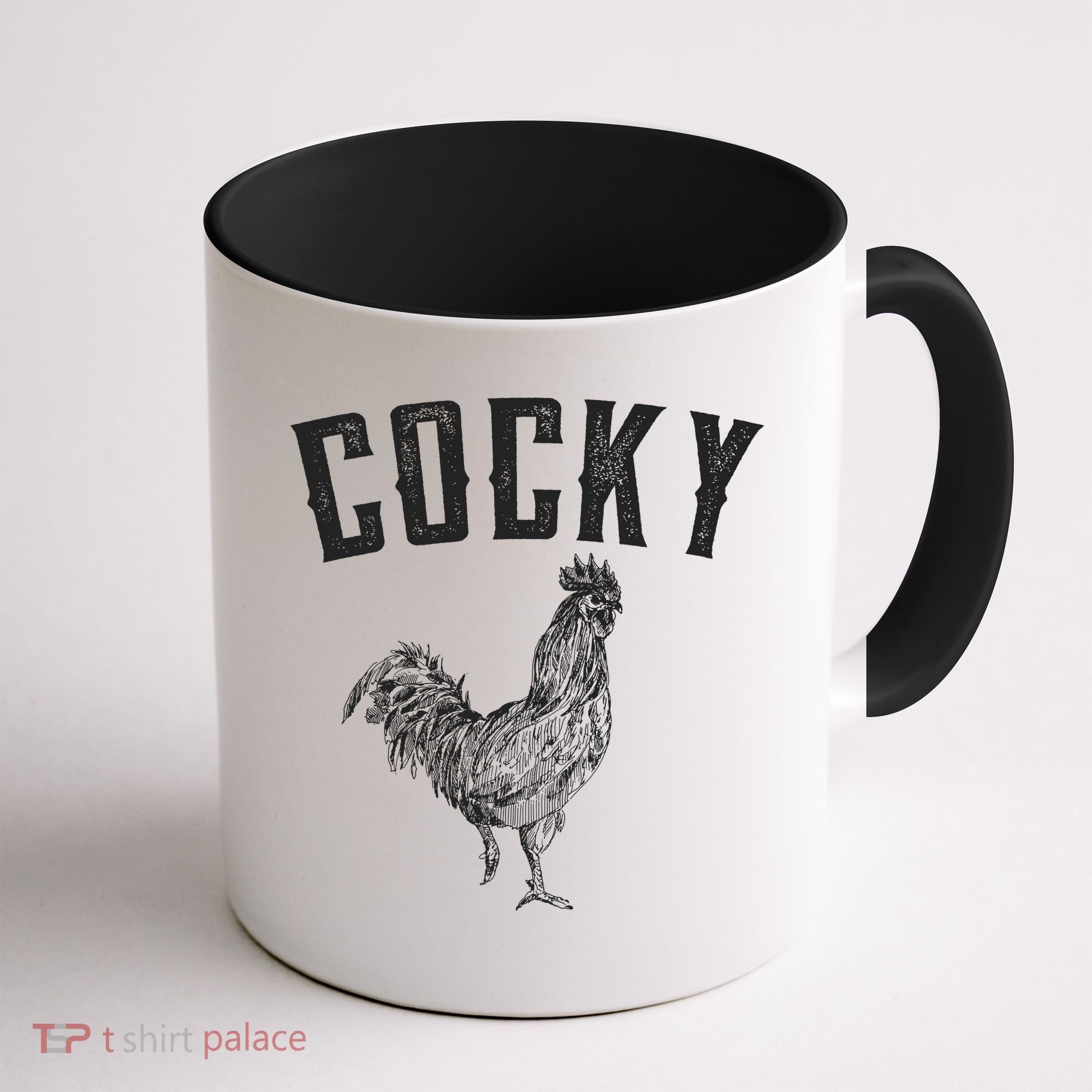 Cocky Rooster Coffee Mug