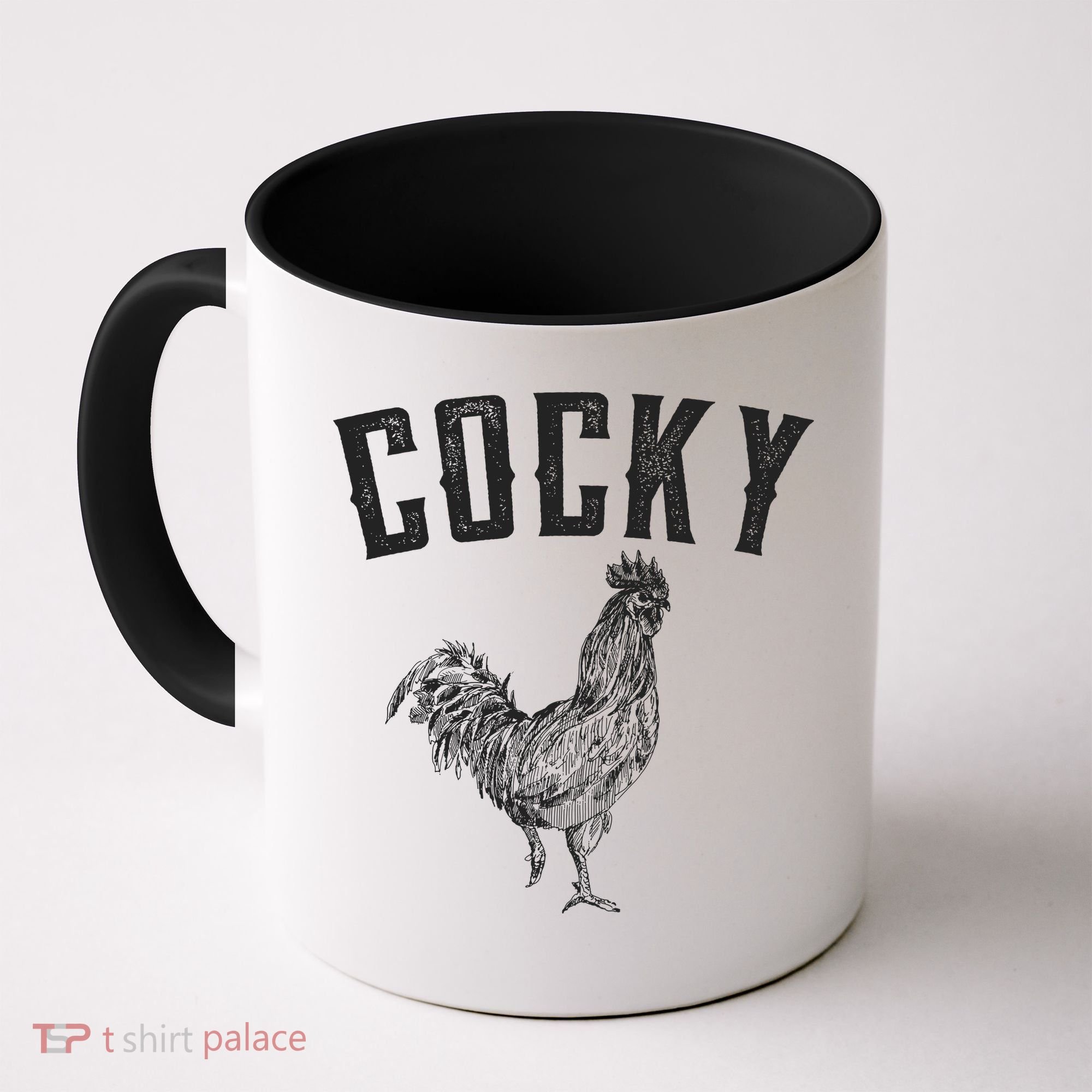 Cocky Rooster Coffee Mug
