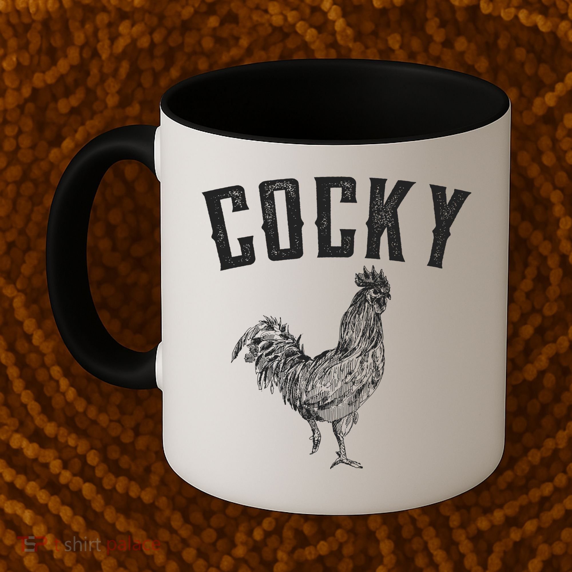 Cocky Rooster Coffee Mug