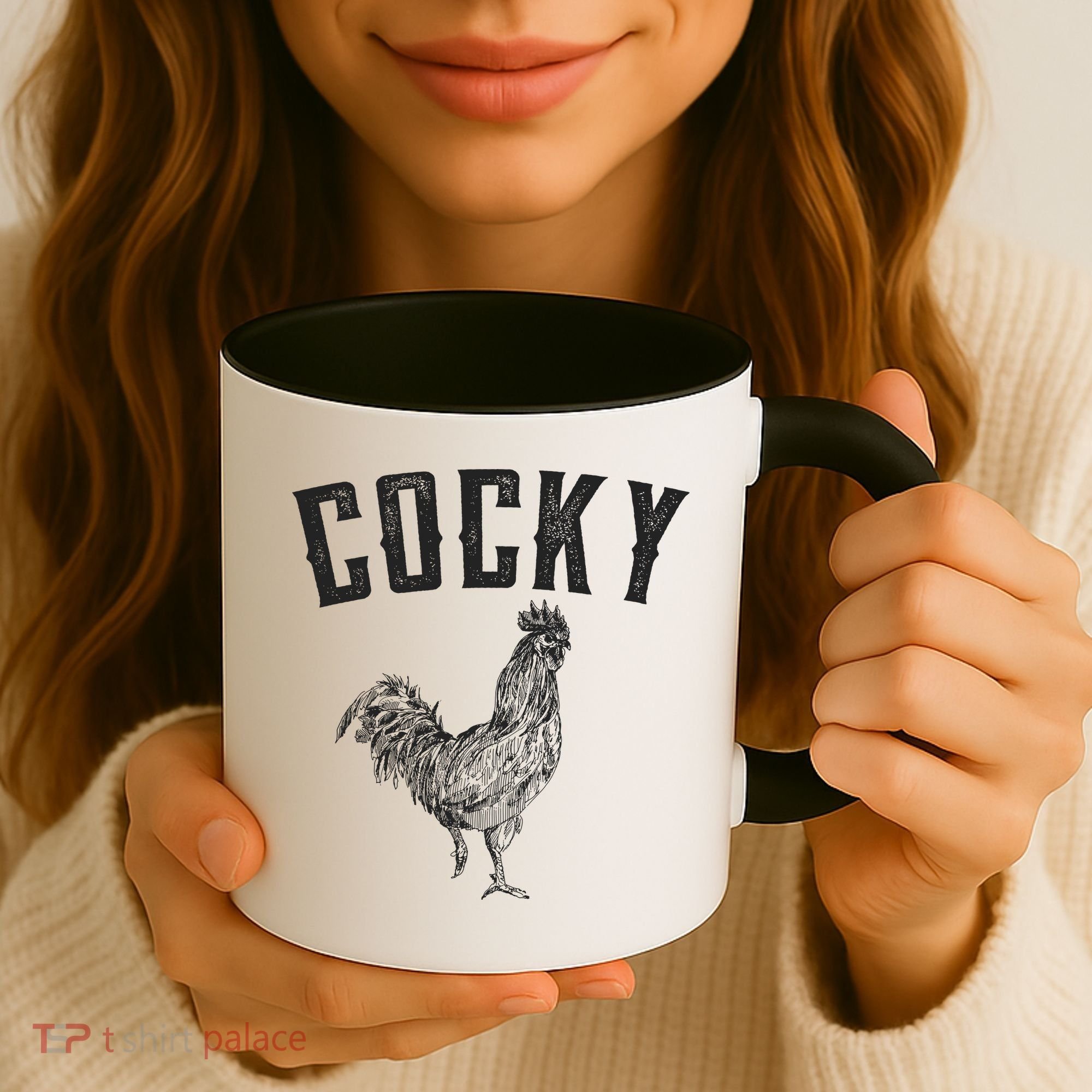 Cocky Rooster Coffee Mug