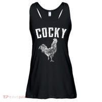 Cocky Rooster Ladies Essential Flowy Tank thumb 0