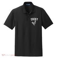 Cocky Rooster Dry Zone Grid Polo thumb 0