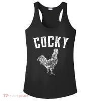 Cocky Rooster Ladies PosiCharge Competitor Racerback Tank thumb 0