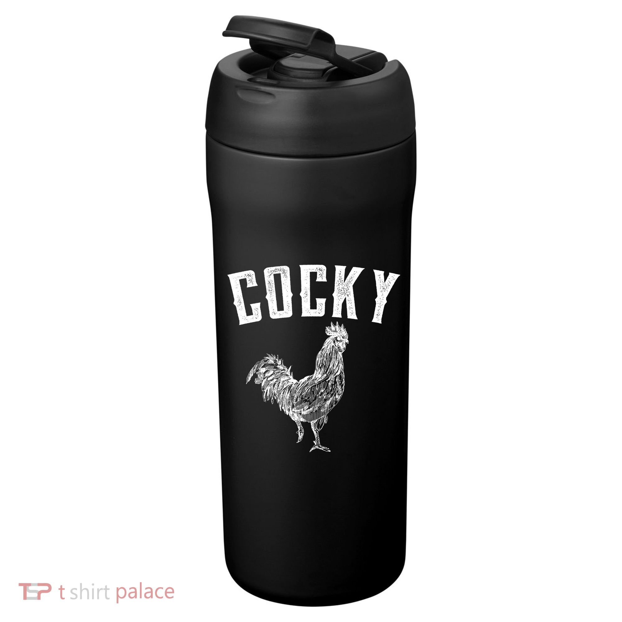 Cocky Rooster 24oz Duet Stainless Steel Tumbler