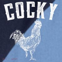 Cocky Rooster Raglan Baseball Sleeve Shirt thumb 2