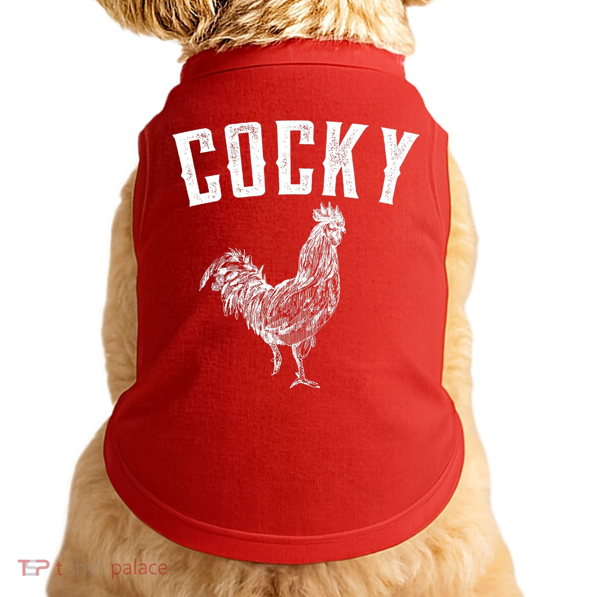 Cocky Rooster Doggie Tank