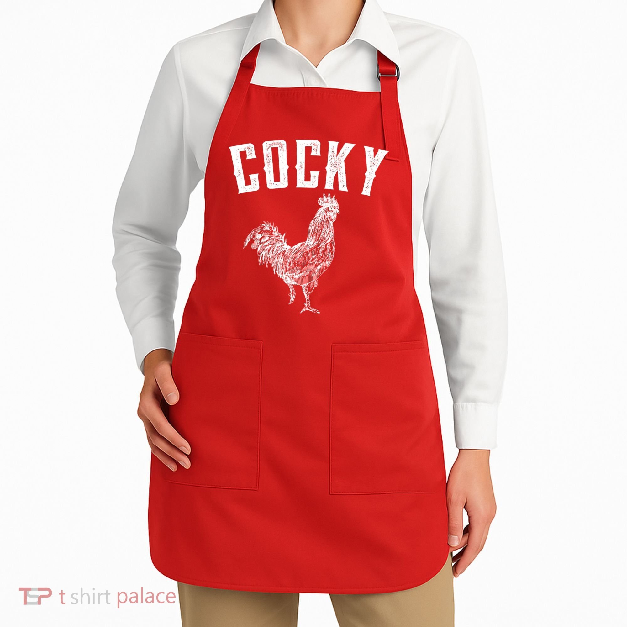 Cocky Rooster Apron
