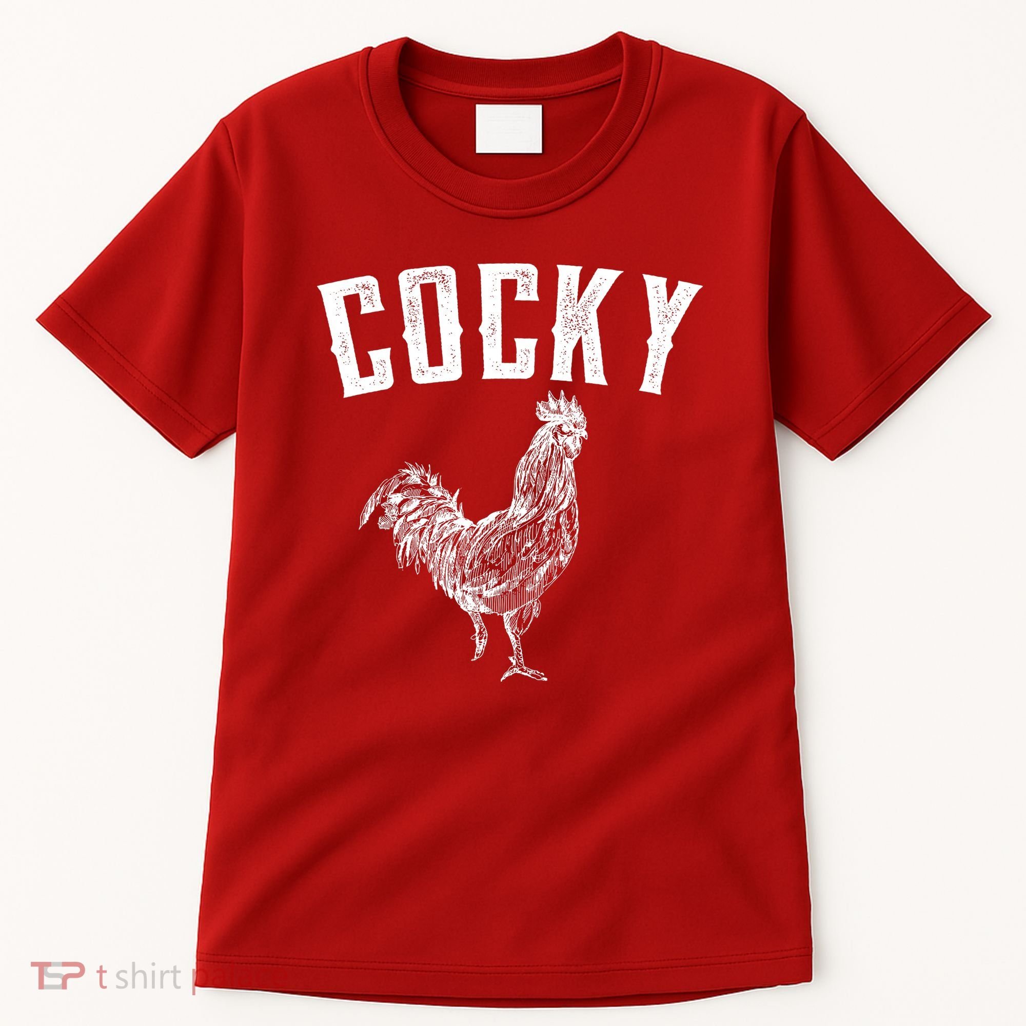 Cocky Rooster Tall T-Shirt