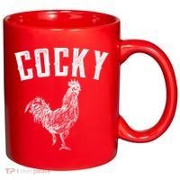 Cocky Rooster 11oz C Handle Ceramic Mug thumb 0