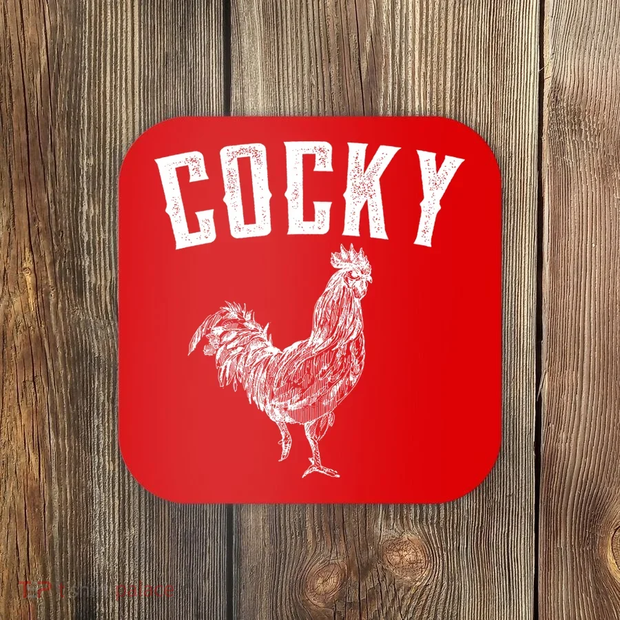 Cocky Rooster Coaster
