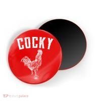 Cocky Rooster Magnet thumb 0