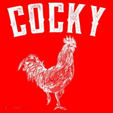 Cocky Rooster Ornament