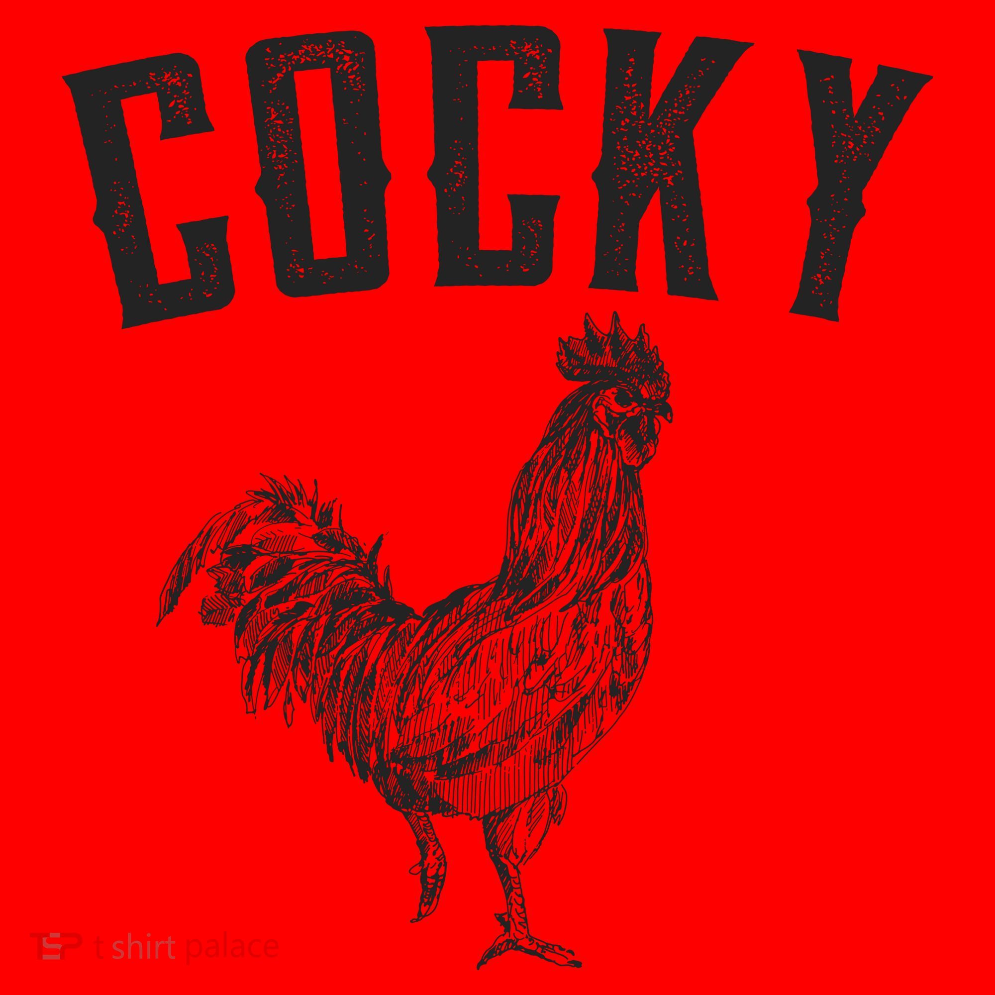 Cocky Rooster Santa Hat