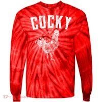 Cocky Rooster Tie-Dye Long Sleeve Shirt thumb 0