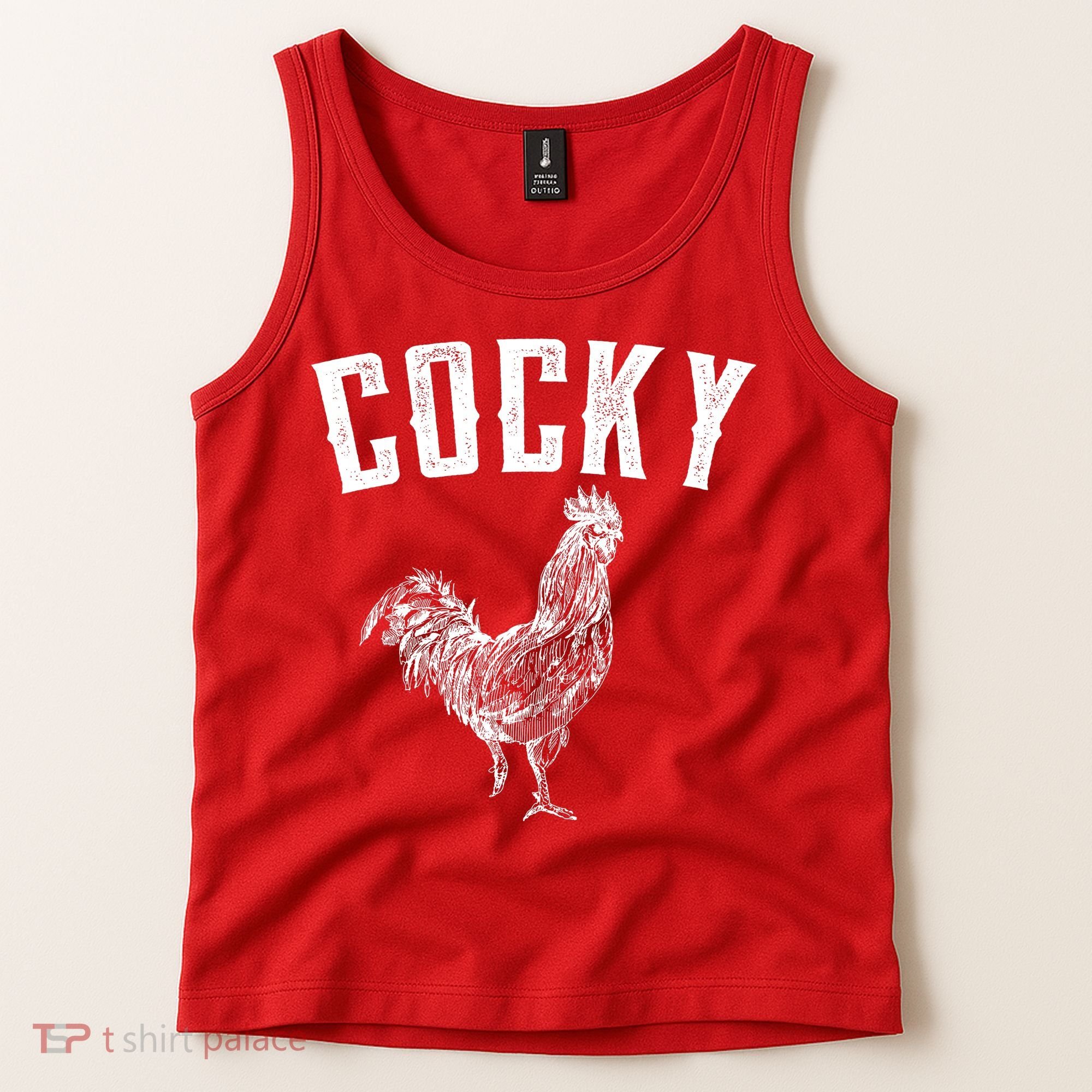 Cocky Rooster Tank Top