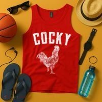 Cocky Rooster Tank Top thumb 4