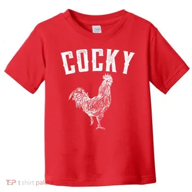 Cocky Rooster Toddler T-Shirt