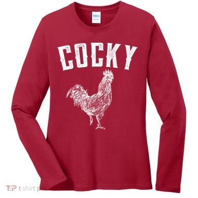 Cocky Rooster Women's Long Sleeve Shirt