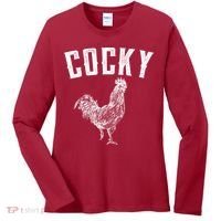 Cocky Rooster Women's Long Sleeve Shirt thumb 0