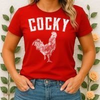 Cocky Rooster Women's T-Shirt thumb 2