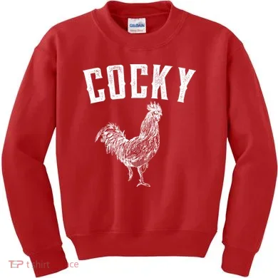 Cocky Rooster Kids Sweatshirt