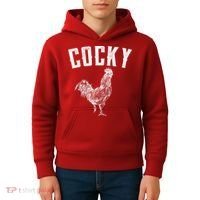 Cocky Rooster Kids Hoodie thumb 4
