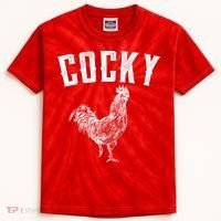 Cocky Rooster Kids Tie-Dye T-Shirt thumb 0