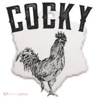Cocky Rooster Ceramic Ornament thumb 2