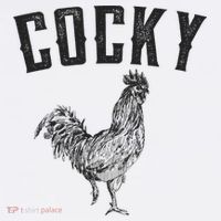 Cocky Rooster Comfort Colors Garment-Dyed Hooded Sweatshirt thumb 2