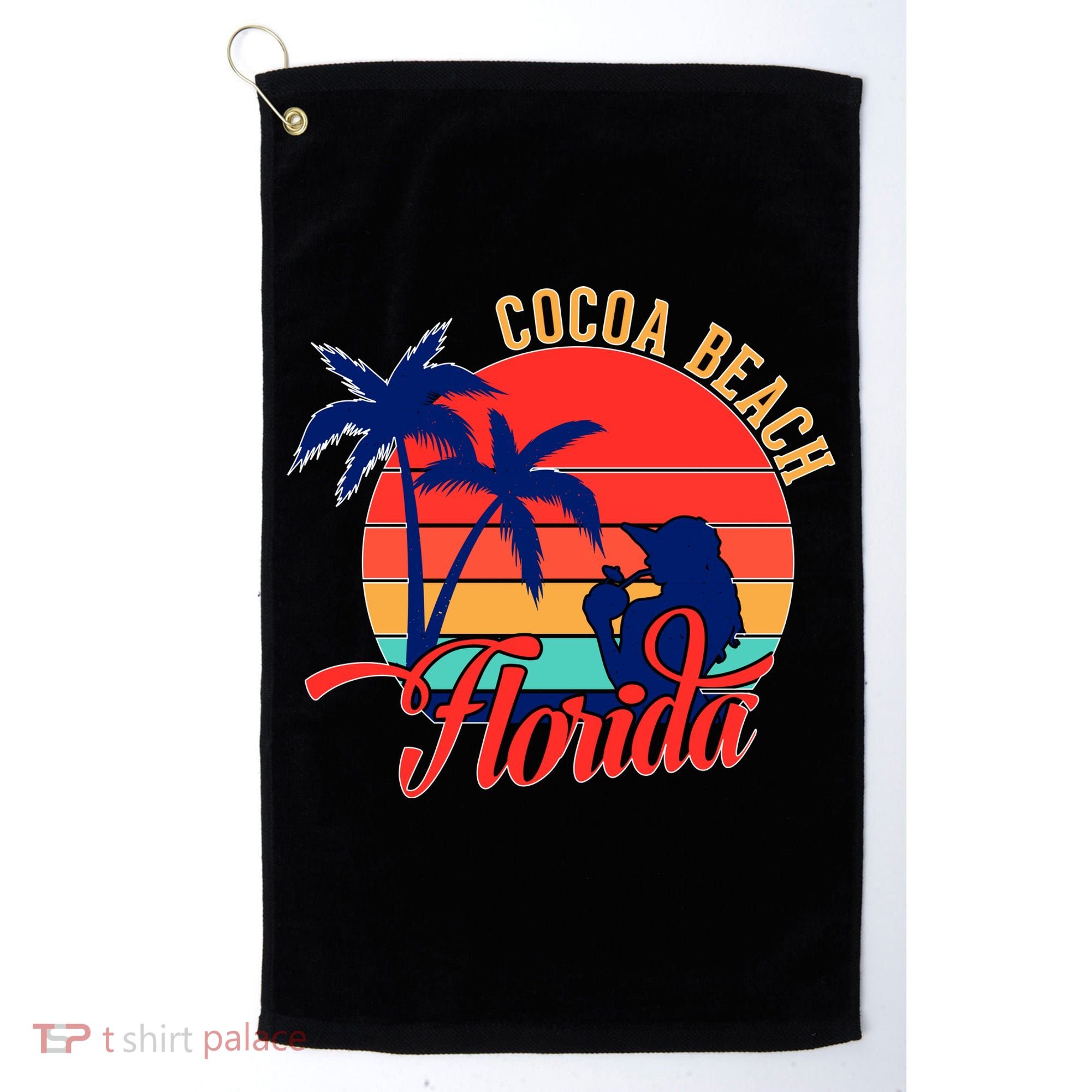 Cocoa Beach Golf Towel