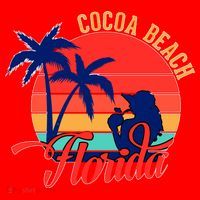 Cocoa Beach Santa Hat thumb 1