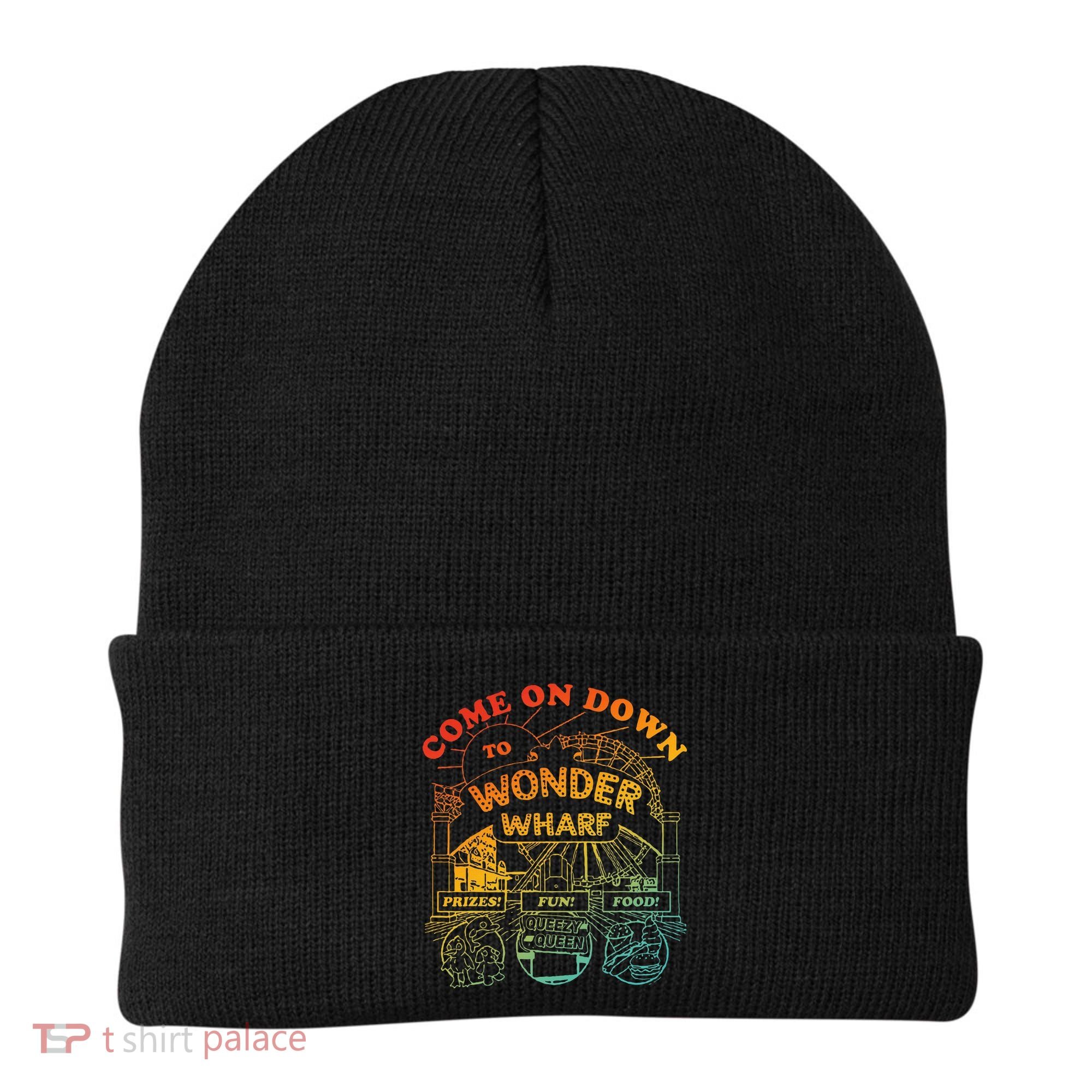Come On Down To Wonder Wharf Prizes Fun Queezy Queen Food Beanie