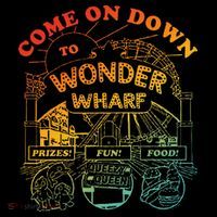 Come On Down To Wonder Wharf Prizes Fun Queezy Queen Food Women's Hoodie thumb 2