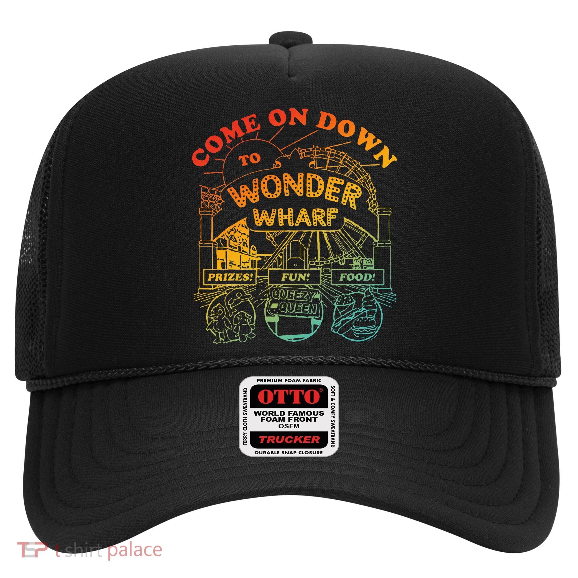 Come On Down To Wonder Wharf Prizes Fun Queezy Queen Food Hat