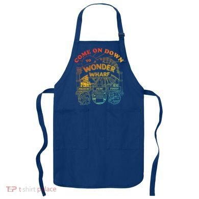 Come On Down To Wonder Wharf Prizes Fun Queezy Queen Food Apron