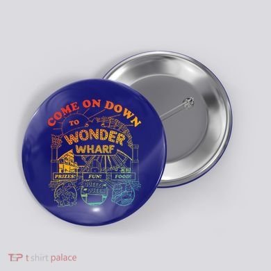 Come On Down To Wonder Wharf Prizes Fun Queezy Queen Food Button