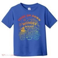 Come On Down To Wonder Wharf Prizes Fun Queezy Queen Food Toddler T-Shirt thumb 0