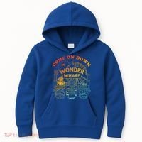 Come On Down To Wonder Wharf Prizes Fun Queezy Queen Food Kids Hoodie thumb 0