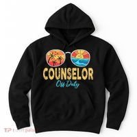 Counselor Off Duty Happy Last Day Of School Summer Hoodie thumb 0