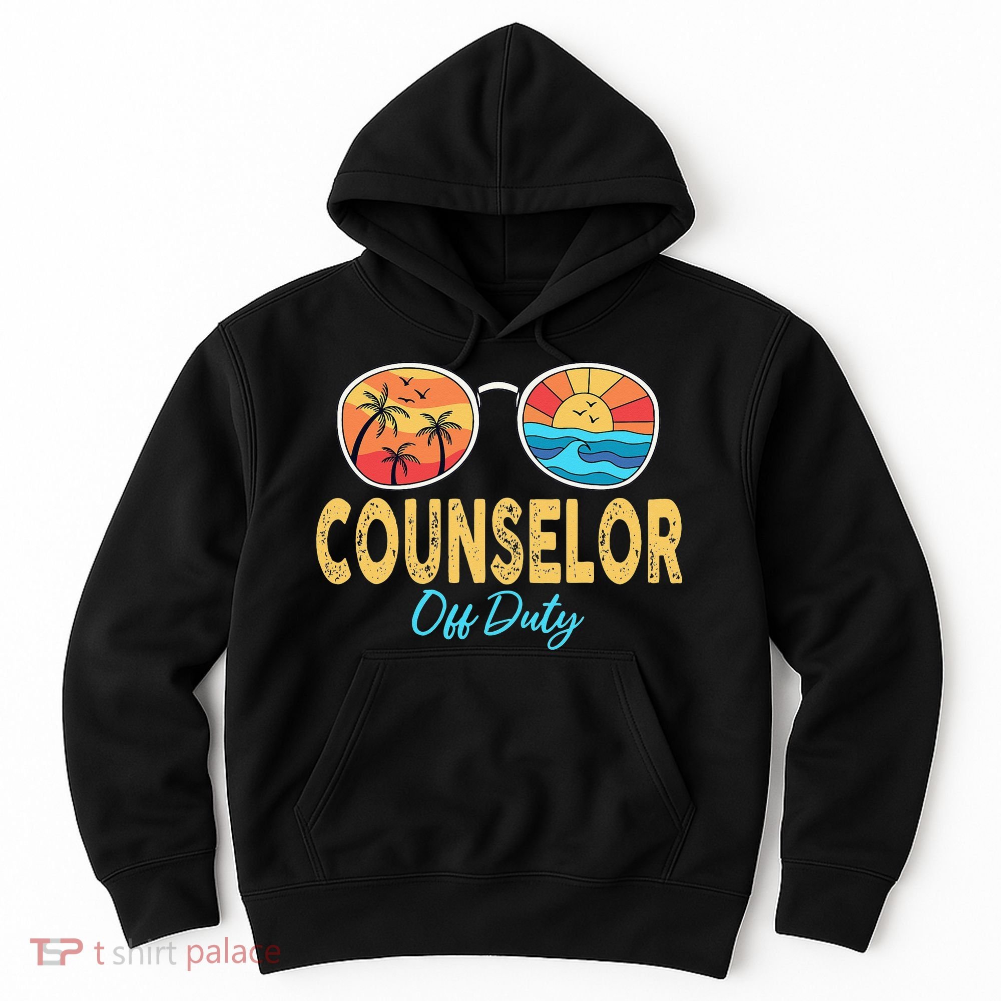 Counselor Off Duty Happy Last Day Of School Summer Hoodie