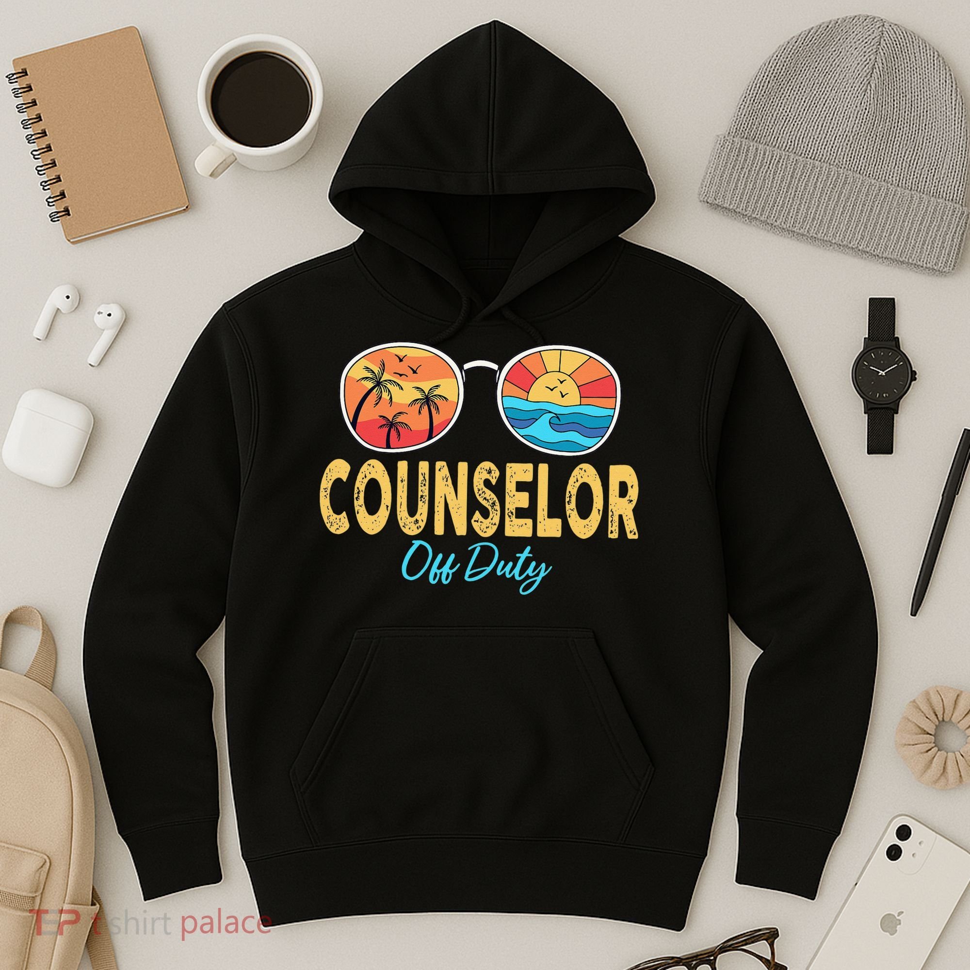 Counselor Off Duty Happy Last Day Of School Summer Hoodie