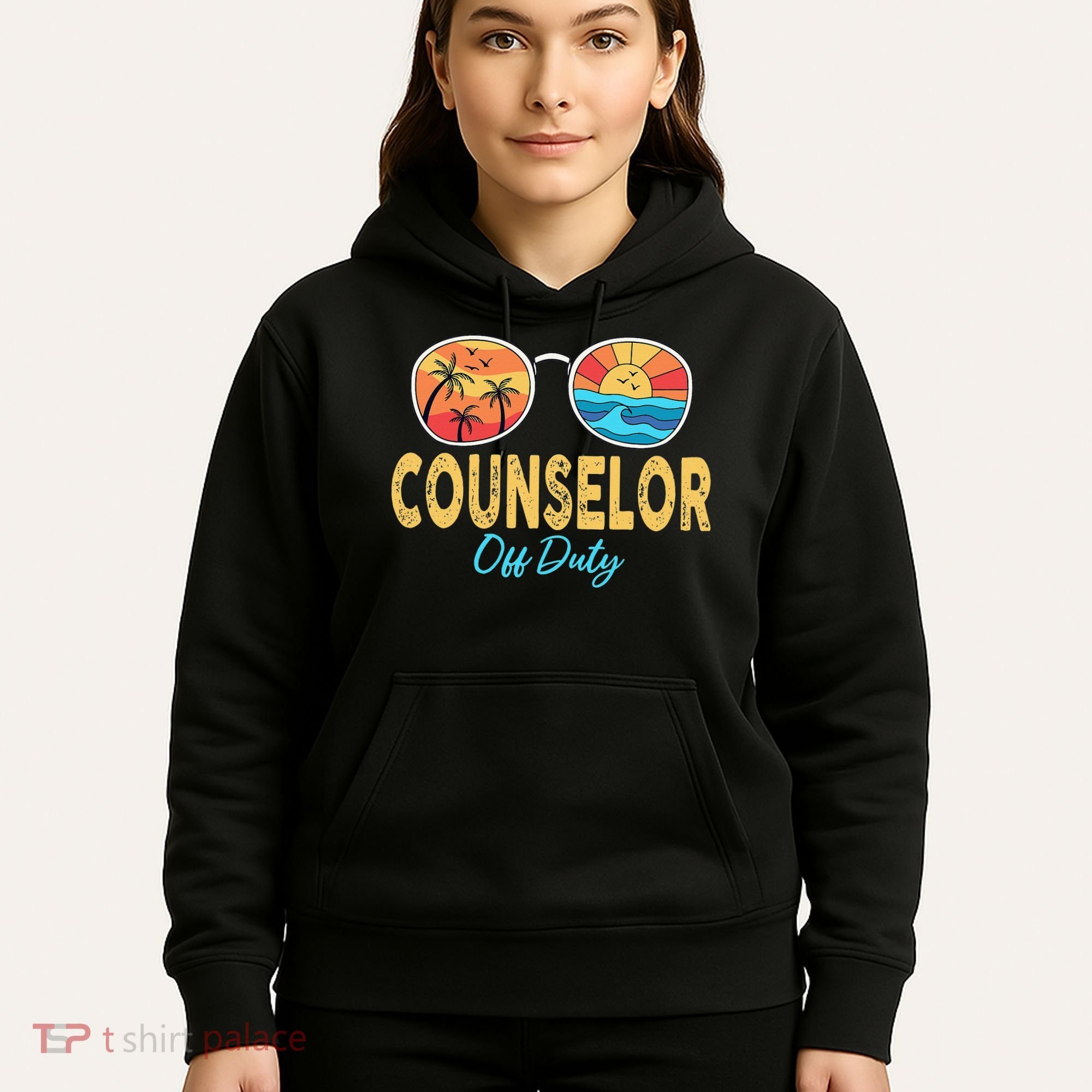 Counselor Off Duty Happy Last Day Of School Summer Hoodie