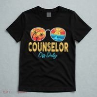 Counselor Off Duty Happy Last Day Of School Summer T-Shirt thumb 5