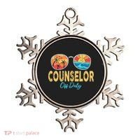 Counselor Off Duty Happy Last Day Of School Summer Ornament thumb 0
