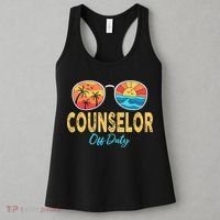 Counselor Off Duty Happy Last Day Of School Summer Women's Tank Top thumb 3