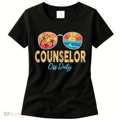 Counselor Off Duty Happy Last Day Of School Summer Women's T-Shirt