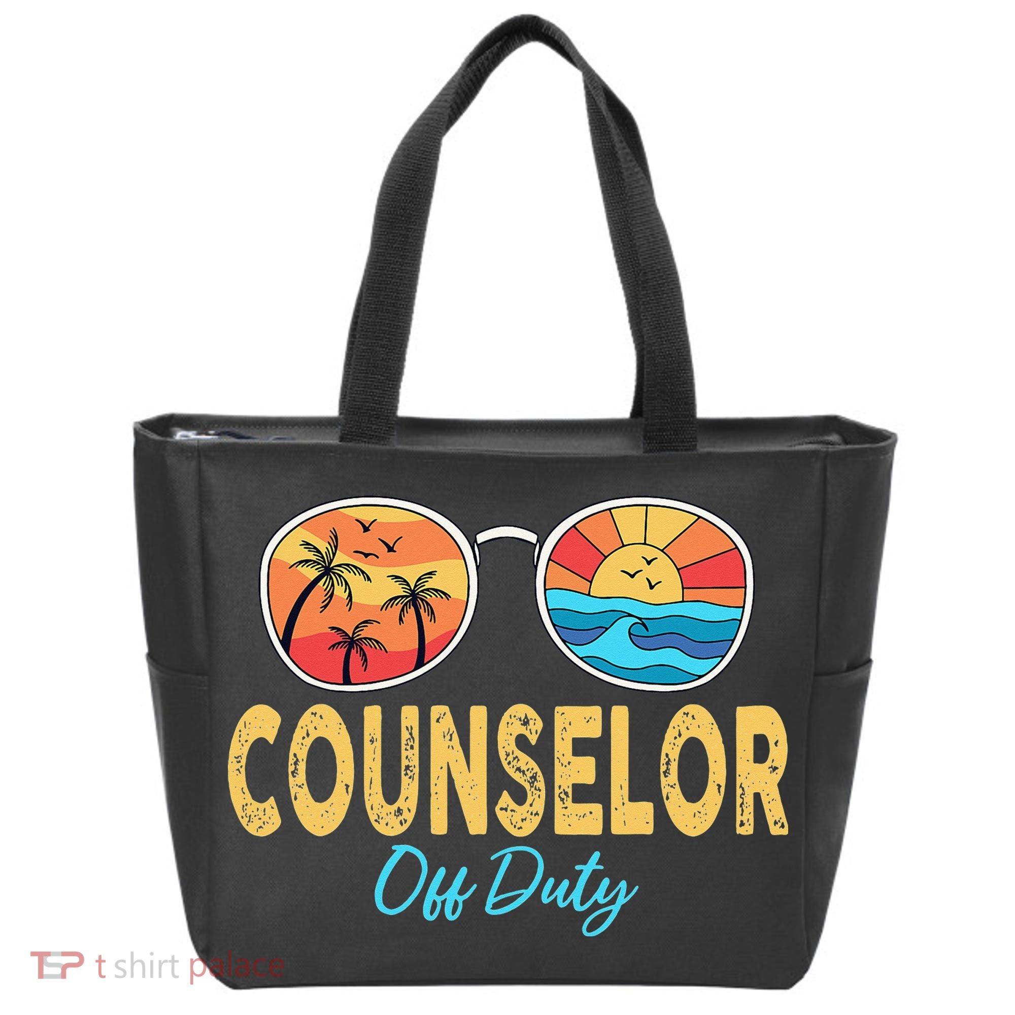 Counselor Off Duty Happy Last Day Of School Summer Tote Bag