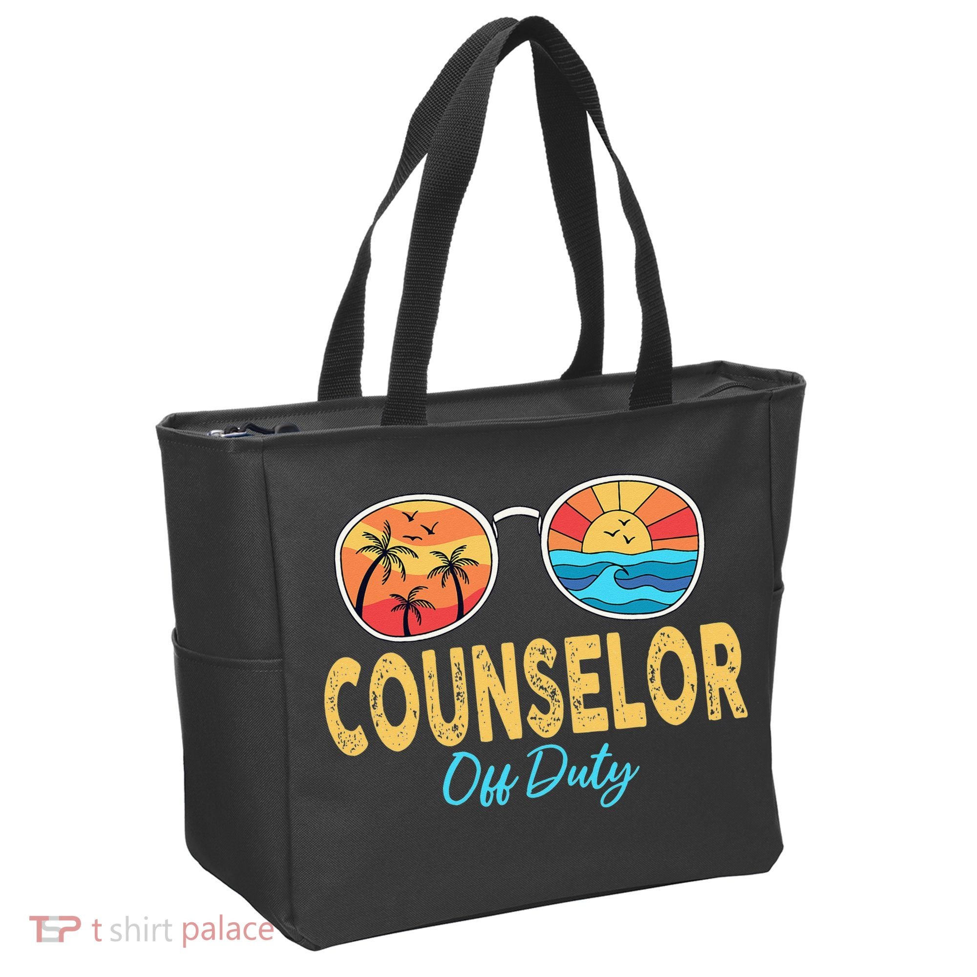 Counselor Off Duty Happy Last Day Of School Summer Tote Bag
