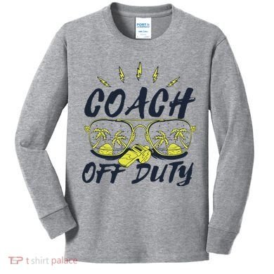 Coach Off Duty Summer Vacation Kids Long Sleeve Shirt